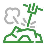 Ventilation air methane icon